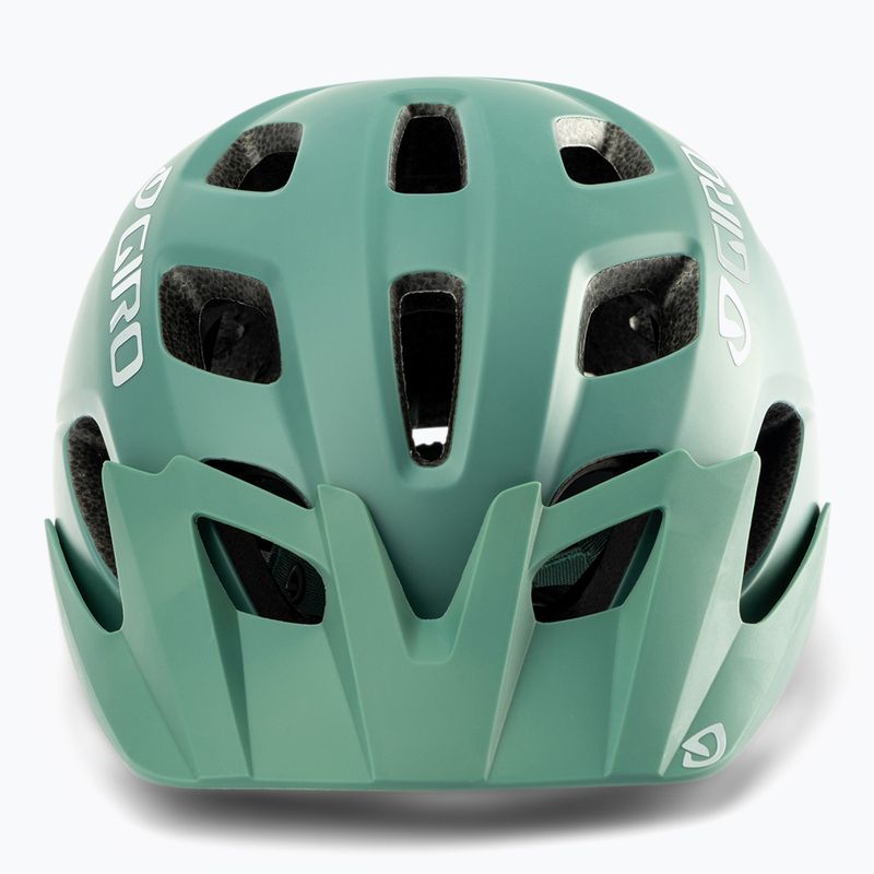 Kask rowerowy Giro Verce W matte grey/green 2