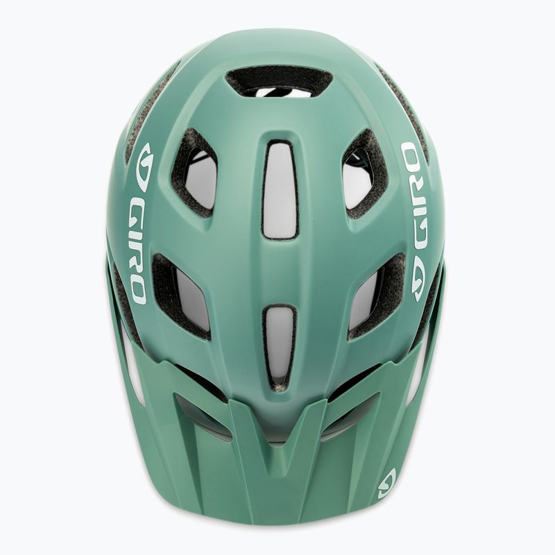 Kask rowerowy Giro Verce W matte grey/green 6