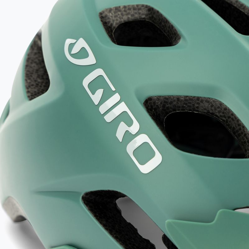 Kask rowerowy Giro Verce W matte grey/green 7