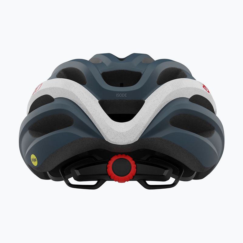 Kask rowerowy Giro Isode matte portaro gray/white/red 8