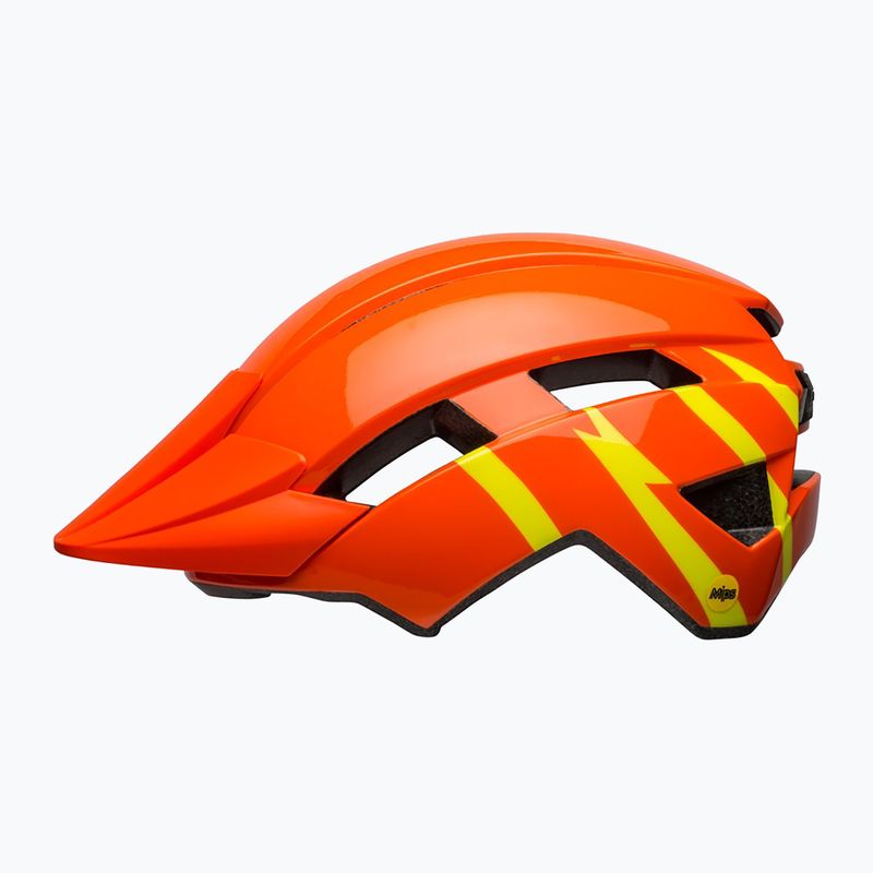 Kask rowerowy dziecięcy Bell Sidetrack II Integrated MIPS orange/yellow 2