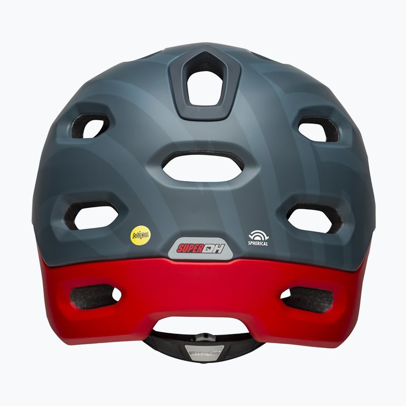 Kask rowerowy Bell FF Super DH MIPS Spherical prime matte blue/crimson 5