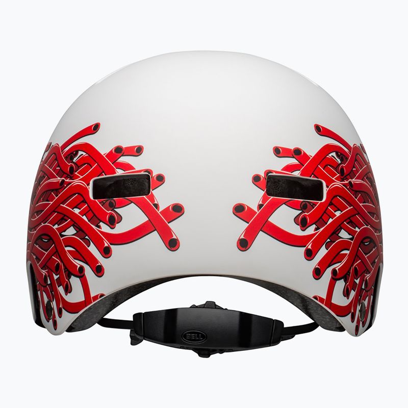Kask rowerowy Bell Local matte white/eyes 4