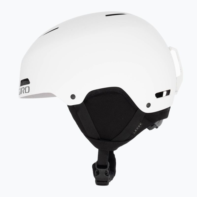 Kask narciaski Giro Ledge FS matte white 5