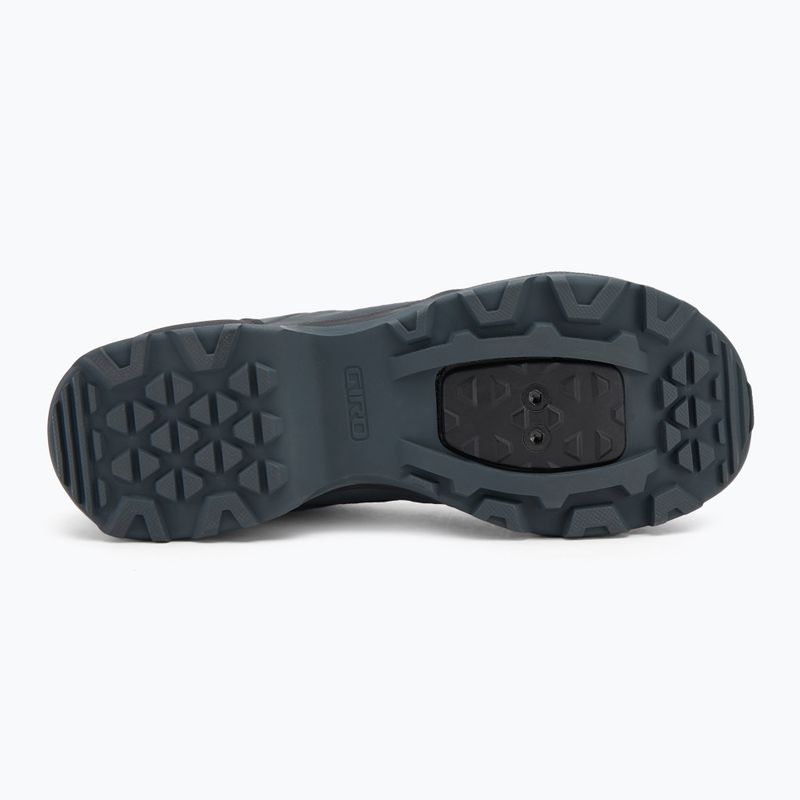 Buty rowerowe MTB męskie Giro Gauge Boa dark shadow/black 4