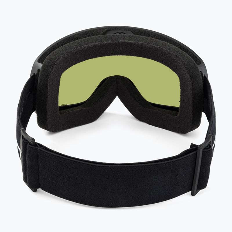 Gogle narciarskie Giro Roam black wordmark/amber scarlet/yellow 4