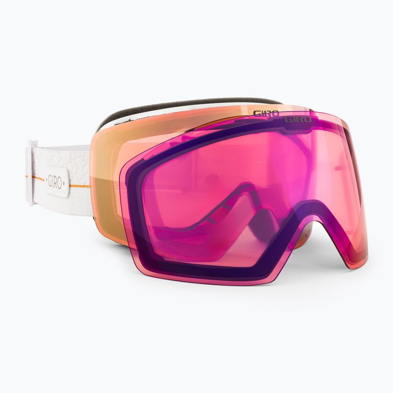Gogle narciarskie damskie Giro Contour RS W white craze/vivid rose gold/vivid infrared
