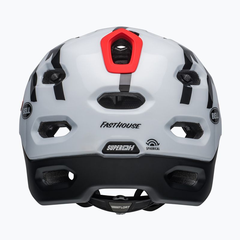 Kask rowerowy Bell FF Super DH MIPS Spherical fasthouse matte gloss black/white 5