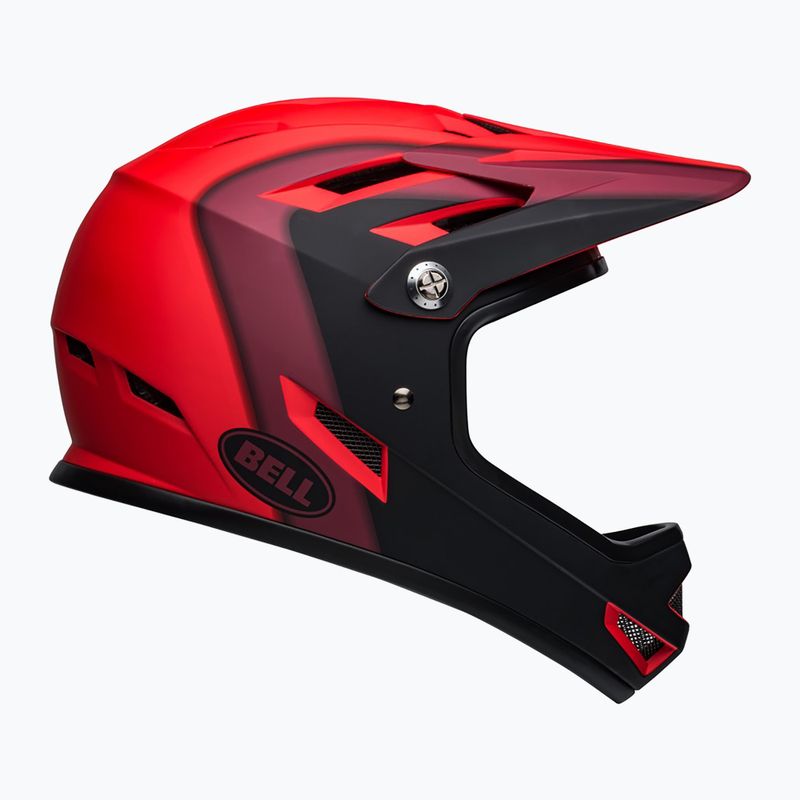 Kask rowerowy Bell Sanction matte red/black 3