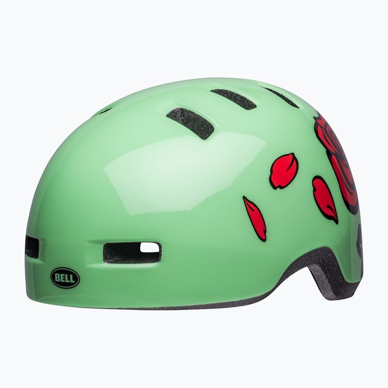 Kask rowerowy dziecięcy Bell Lil Ripper light green/giselle