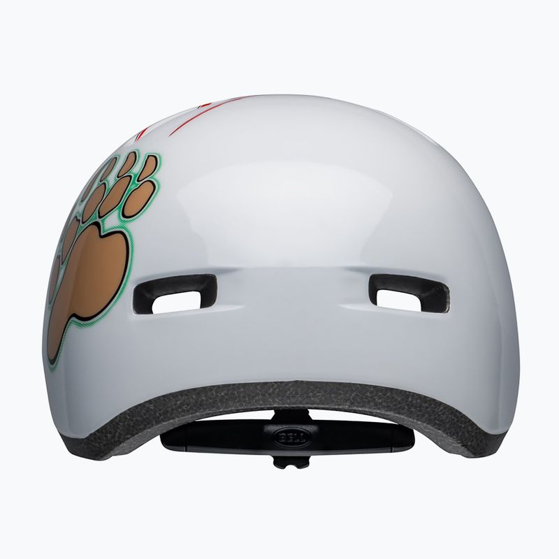 Kask rowerowy dziecięcy Bell Lil Ripper white grizzly 5