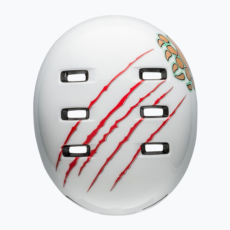 Kask rowerowy dziecięcy Bell Lil Ripper Jr white grizzly 6