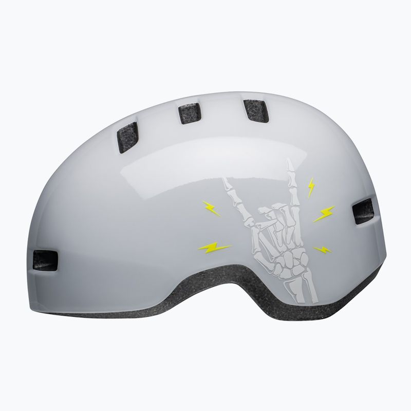 Kask rowerowy dziecięcy Bell Lil Ripper Jr white corna 3