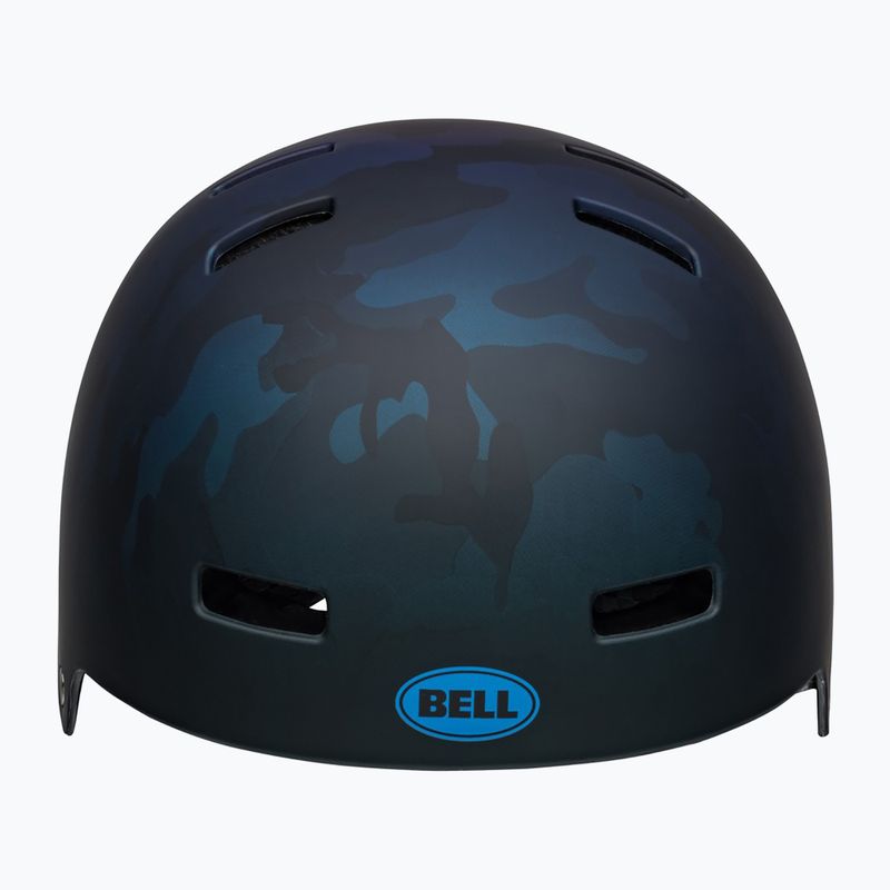 Kask dziecięcy Bell Span Jr matte black blue/camo 3