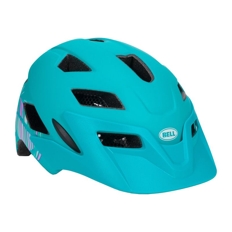 Kask rowerowy dziecięcy Bell Sidetrack Jr matte light blue chapelle