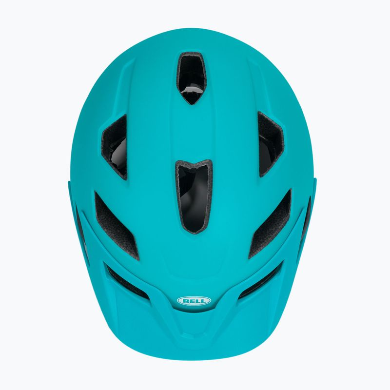 Kask rowerowy dziecięcy Bell Sidetrack Jr matte light blue chapelle 6