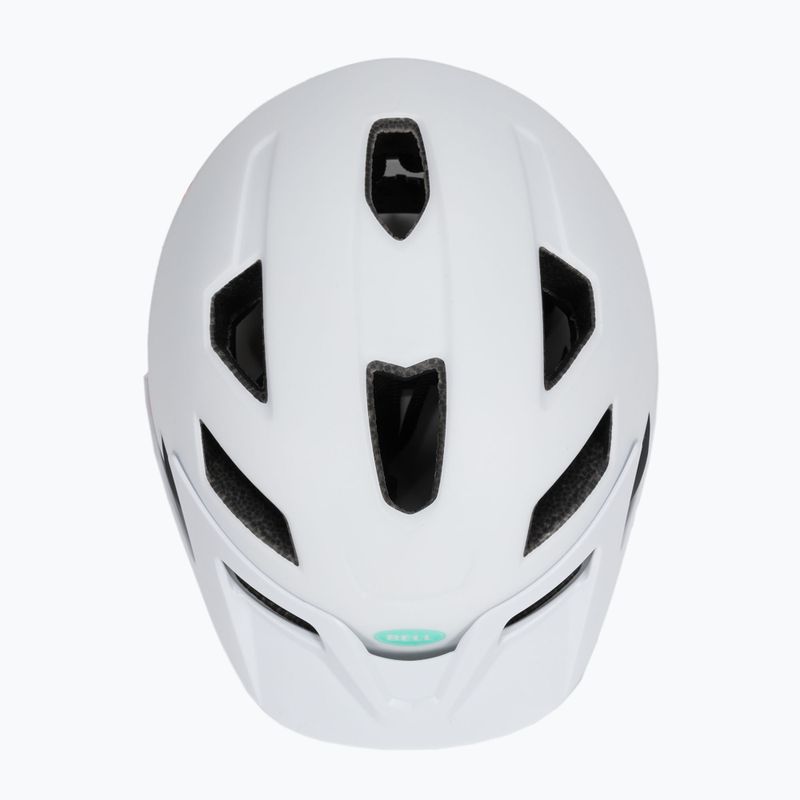 Kask rowerowy dziecięcy Bell Sidetrack Jr matte white chapelle 6