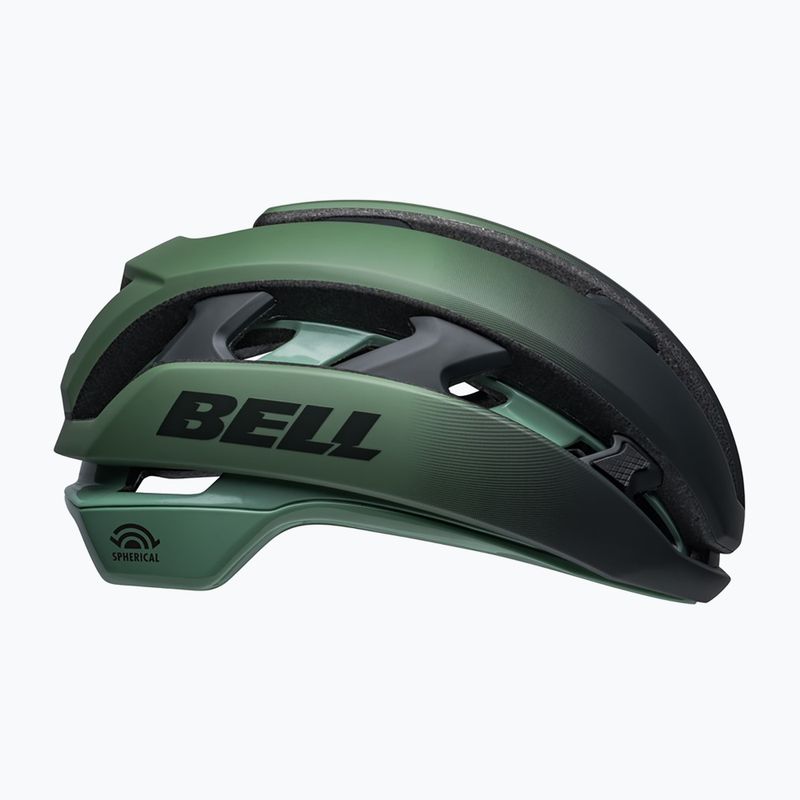 Kask rowerowy Bell XR MIPS Spherical matte gloss green/flare 2