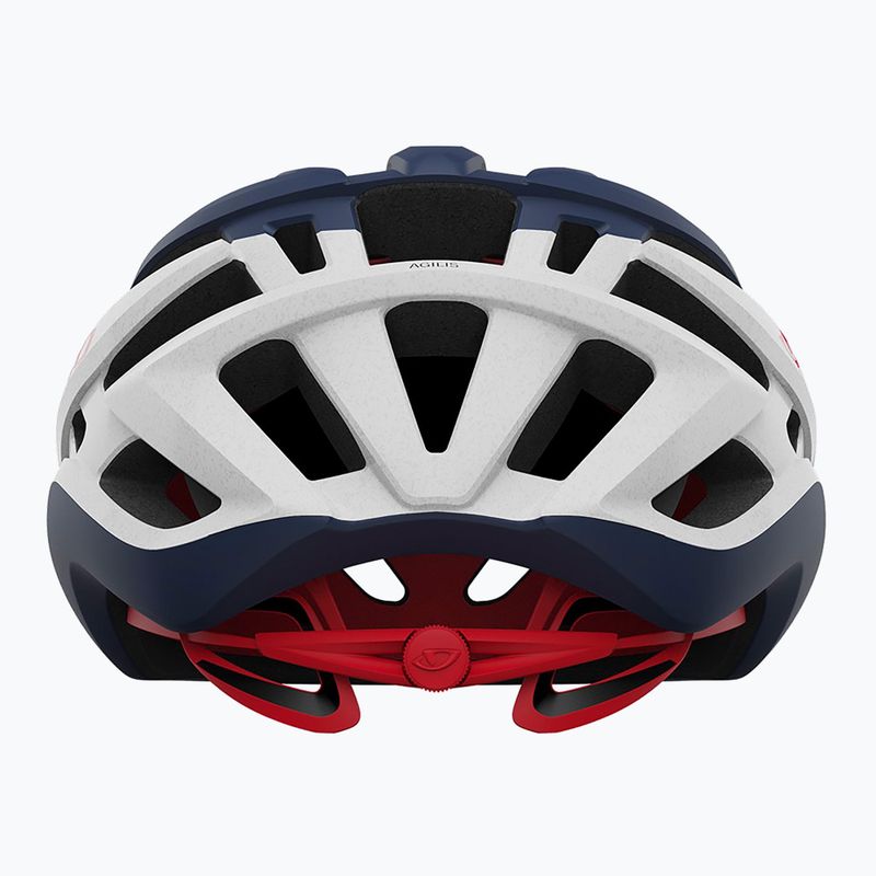 Kask rowerowy Giro Agilis Integrated MIPS matte midnight white/red 3