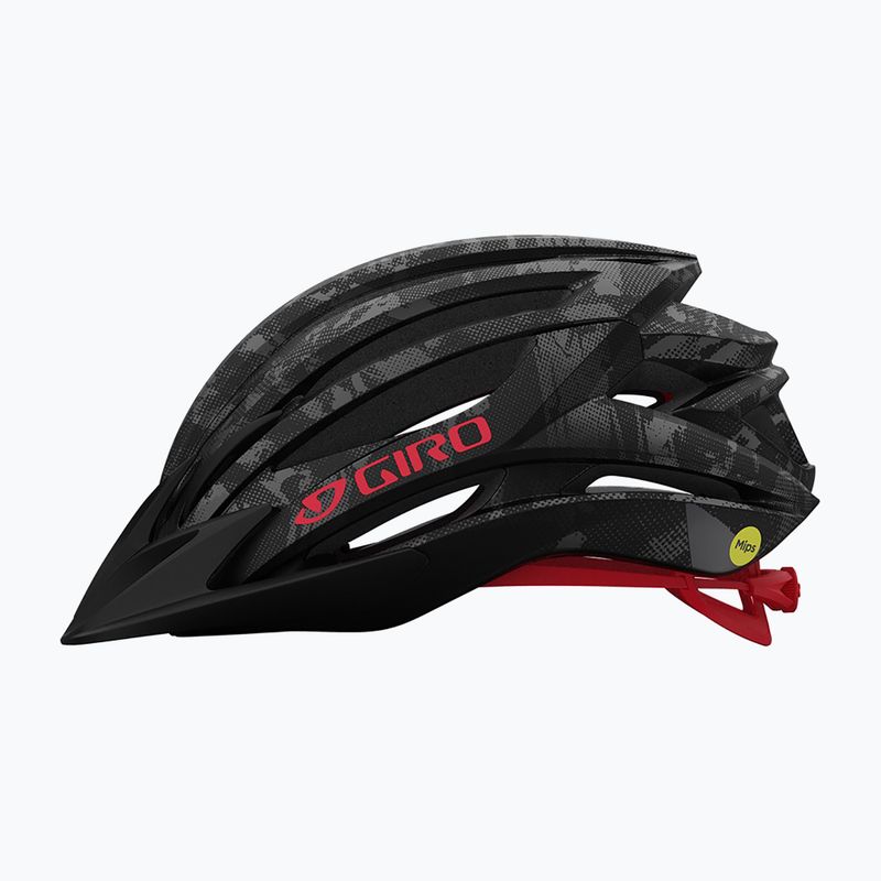 Kask rowerowy Giro Artex Integrated MIPS matte black crossing 2