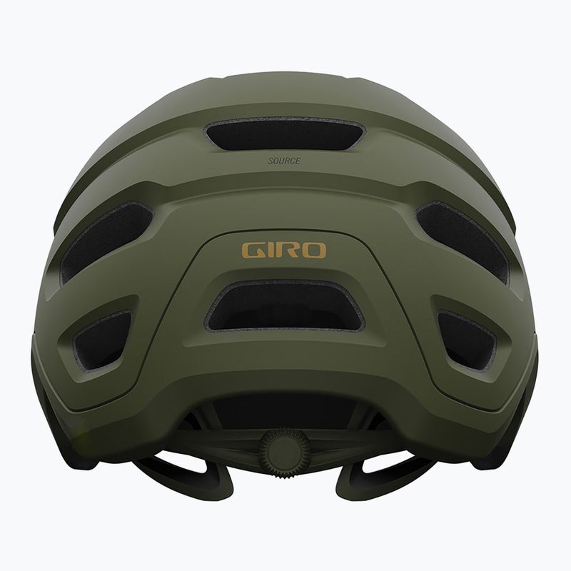 Kask rowerowy Giro Source Integrated MIPS matte trail green 3
