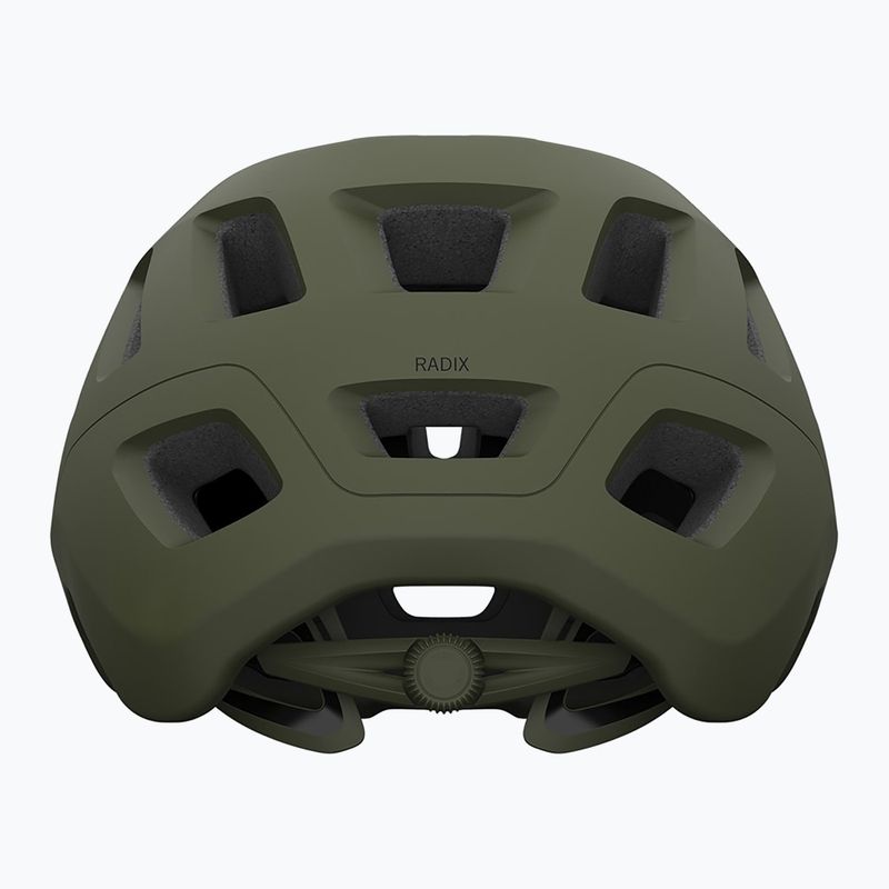 Kask rowerowy Giro Radix matte trail green 3