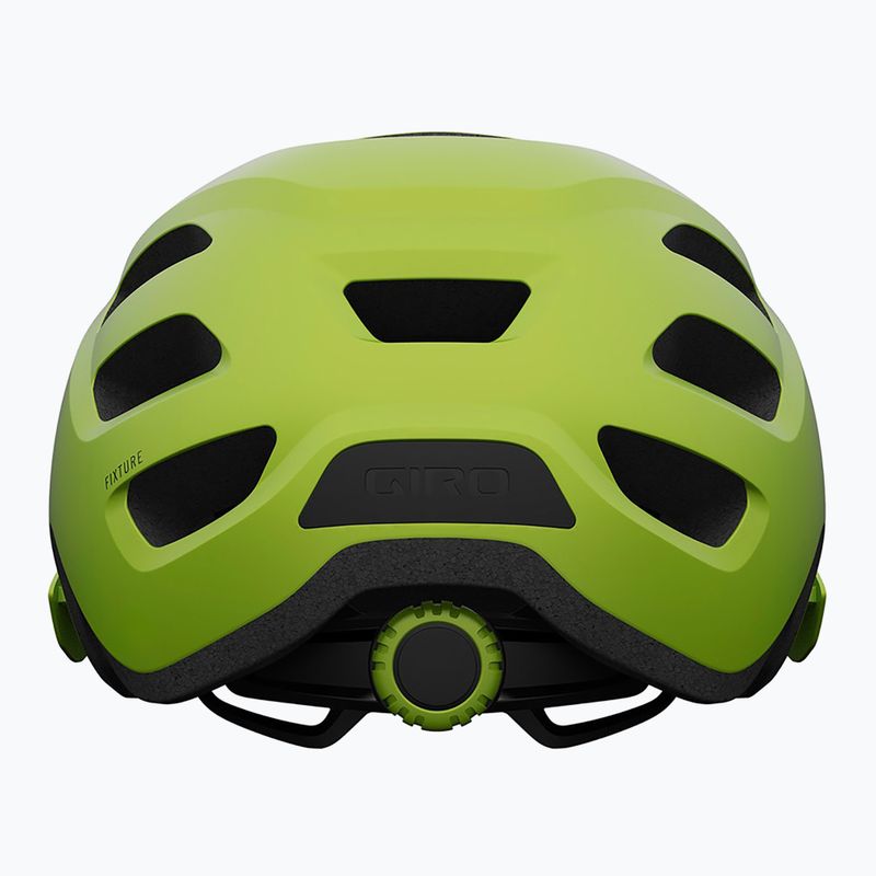 Kask rowerowy Giro Fixture matte ano lime 3