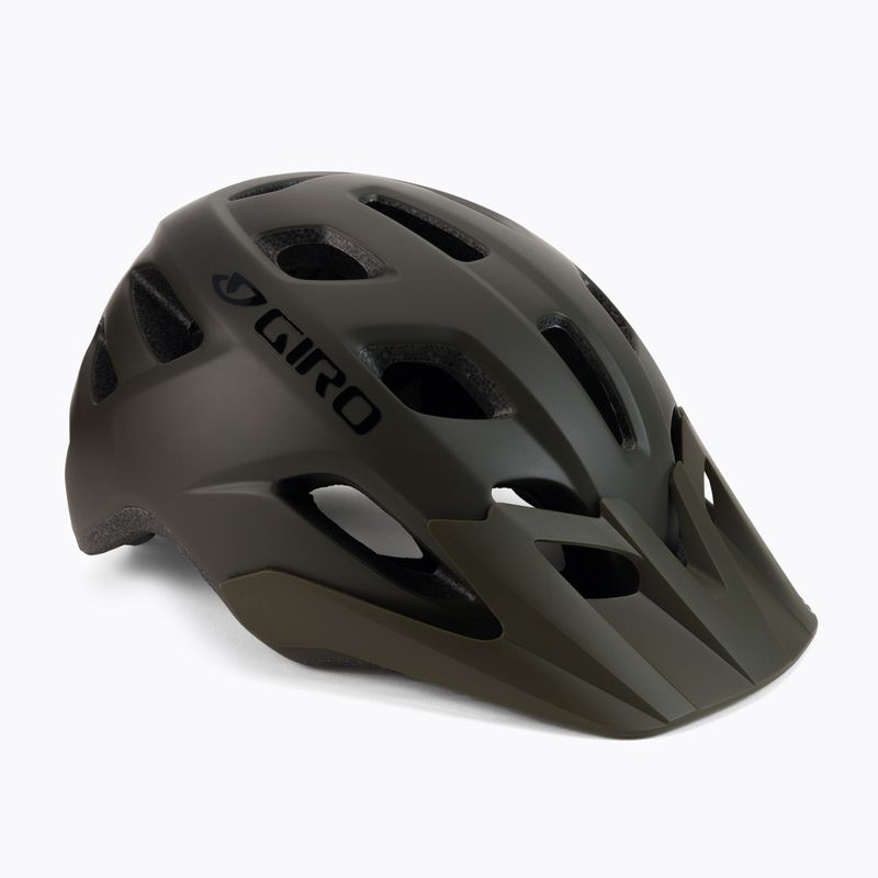 Kask rowerowy Giro Fixture matte trail green