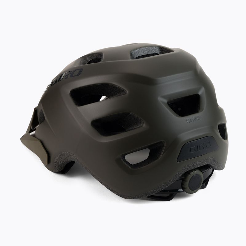 Kask rowerowy Giro Fixture matte trail green 4