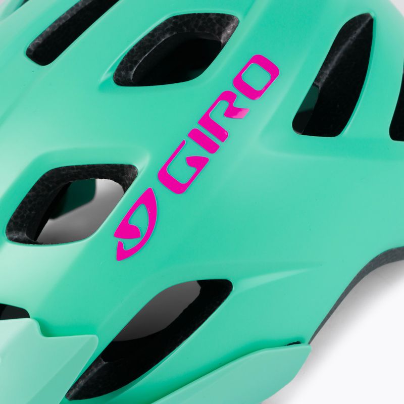 Kask rowerowy Giro Verce W matte screaming teal 7
