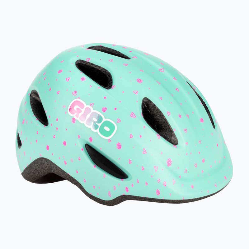 Kask rowerowy dziecięcy Giro Scamp Jr matte screaming teal