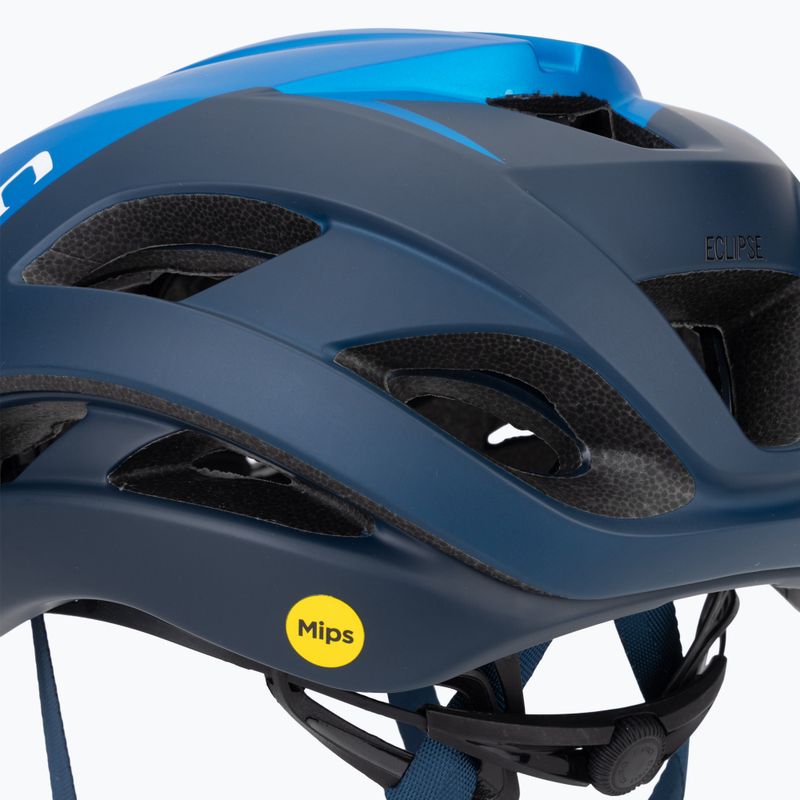 Kask rowerowy Giro Eclipse MIPS Spherical matte ano blue 8
