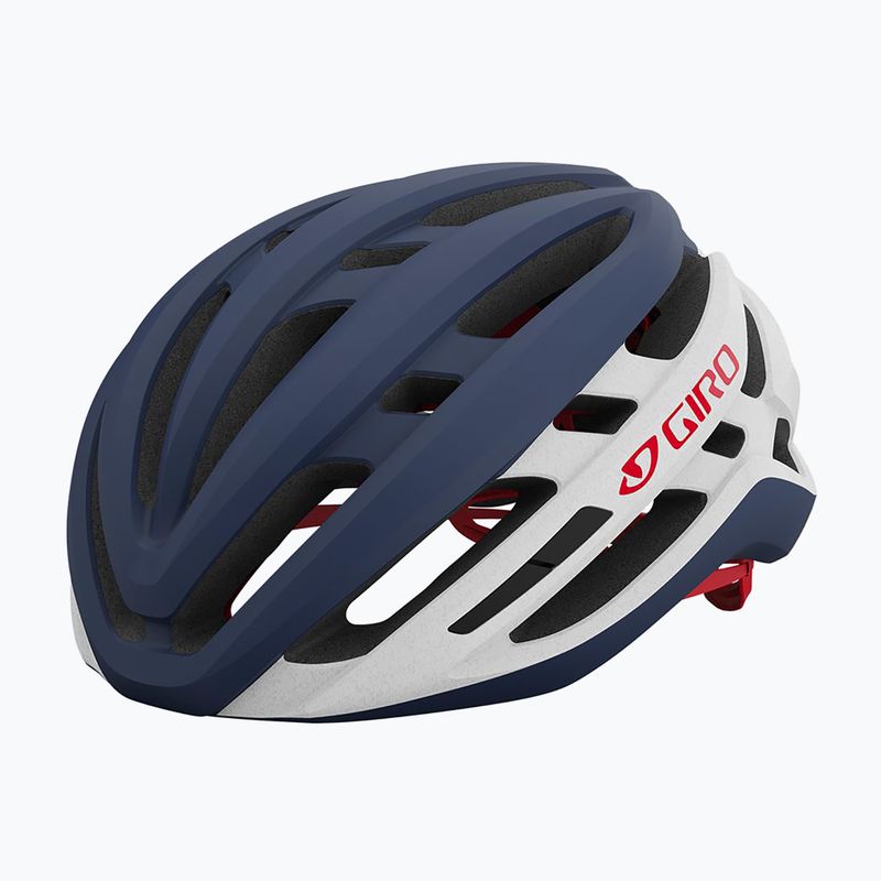 Kask rowerowy Giro Agilis matte midnight/white/red 7