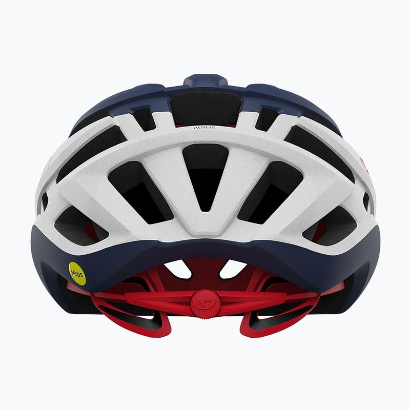 Kask rowerowy Giro Agilis matte midnight/white/red 8