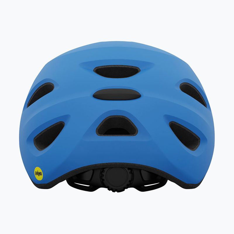Kask rowerowy dziecięcy Giro Scamp Jr matte blue/lime 8