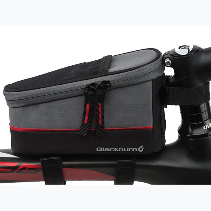 Torba rowerowa na ramę Blackburn Local Top Tube 0,55 l black/dark grey 2