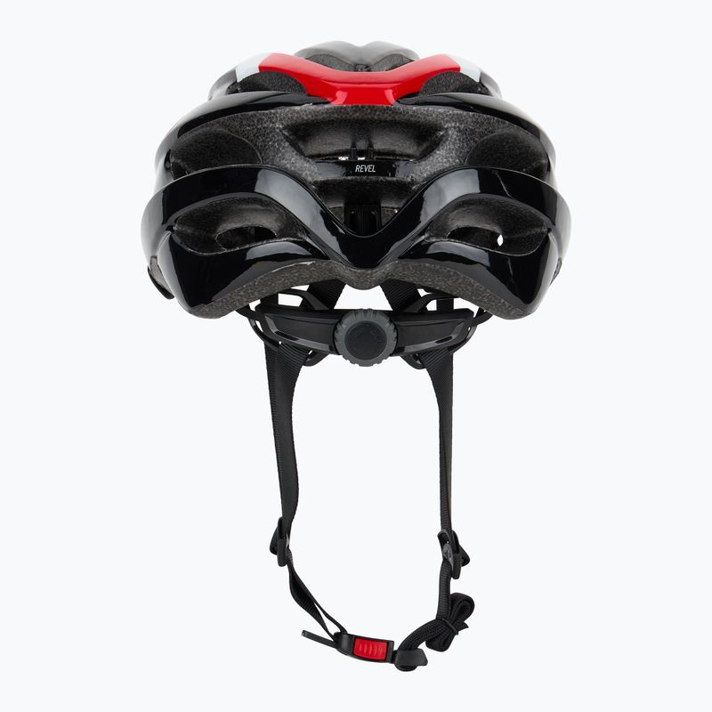 Kask rowerowy Giro Revel black bright red 3
