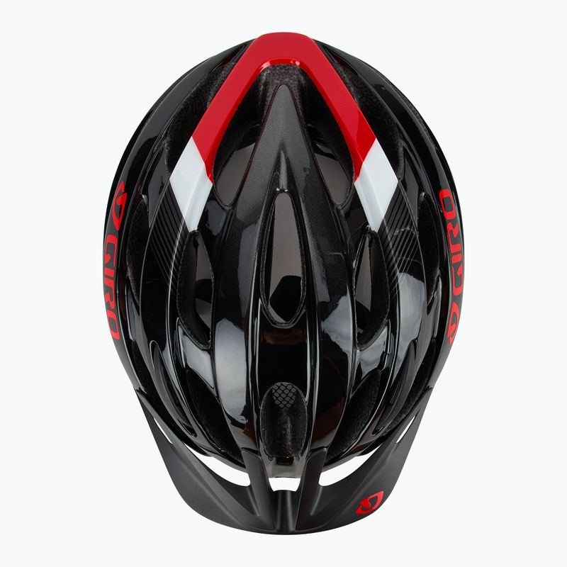 Kask rowerowy Giro Revel black bright red 5