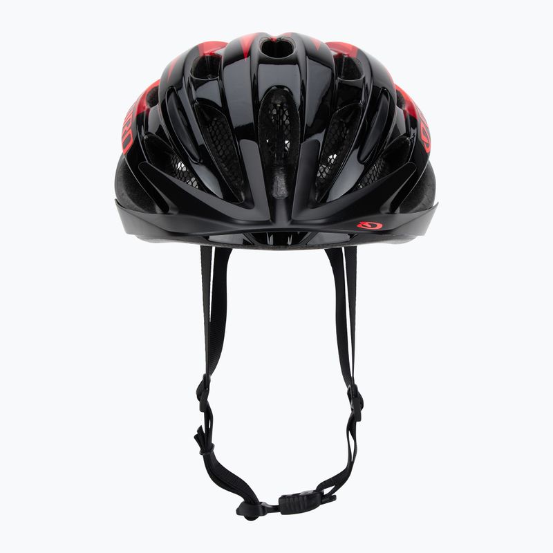 Kask rowerowy dziecięcy Giro Raze Jr matte black vermillion 3