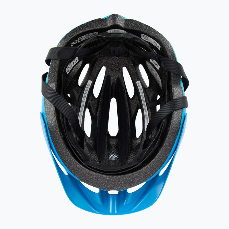 Kask rowerowy dziecięcy Giro Raze Jr matte blue/lime 7