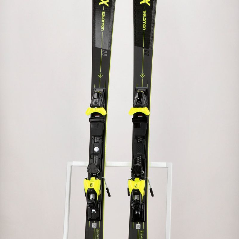 Narty zjazdowe Salomon S/Max 8 + wiązania M11 GW black/yellow 11