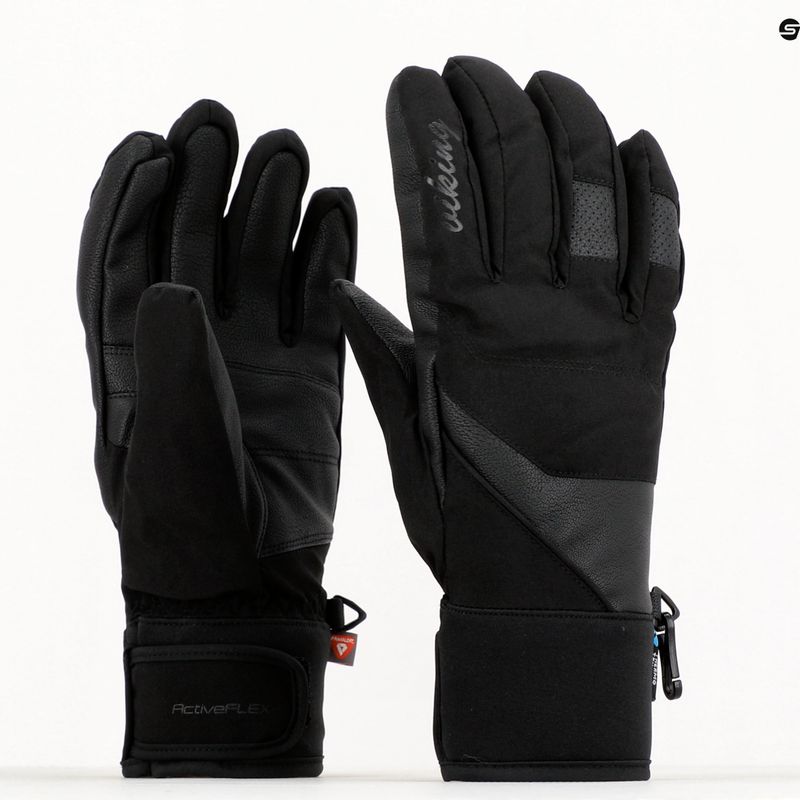 Rękawice narciarskie damskie Viking Fiorentini Ski black 9