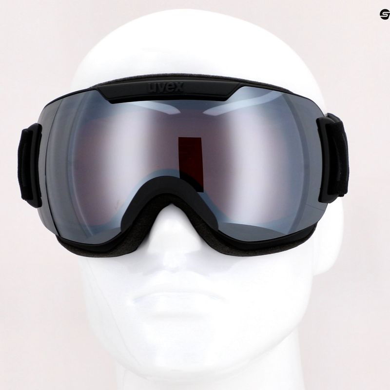 Gogle narciarskie UVEX Downhill 2000 FM black matt/mirror silver/rose 8