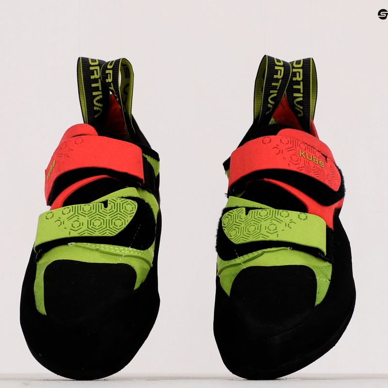 Buty wspinaczkowe męskie La Sportiva Kubo goji/neon 11
