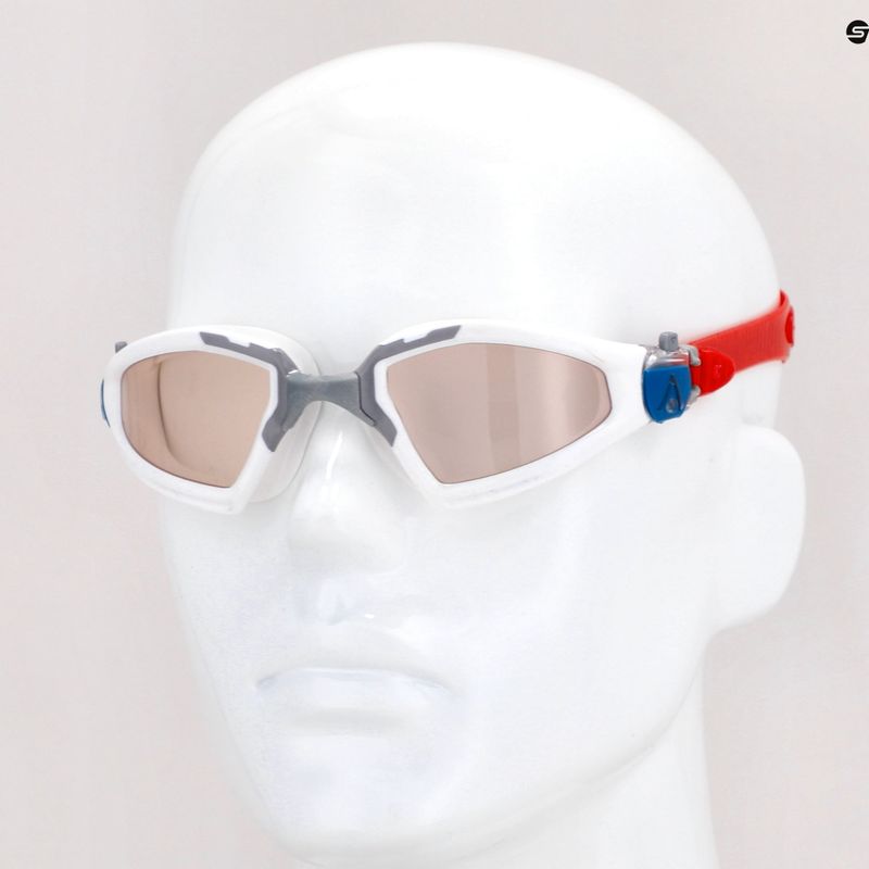Okulary do pływania Aquasphere Kayenne Pro 2022 white/grey/ photochromatic 7