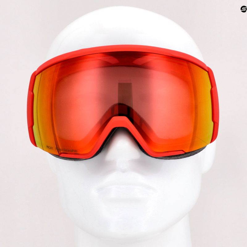 Gogle narciarskie Smith Proxy lava/ chromapop photochromic red mirror 9