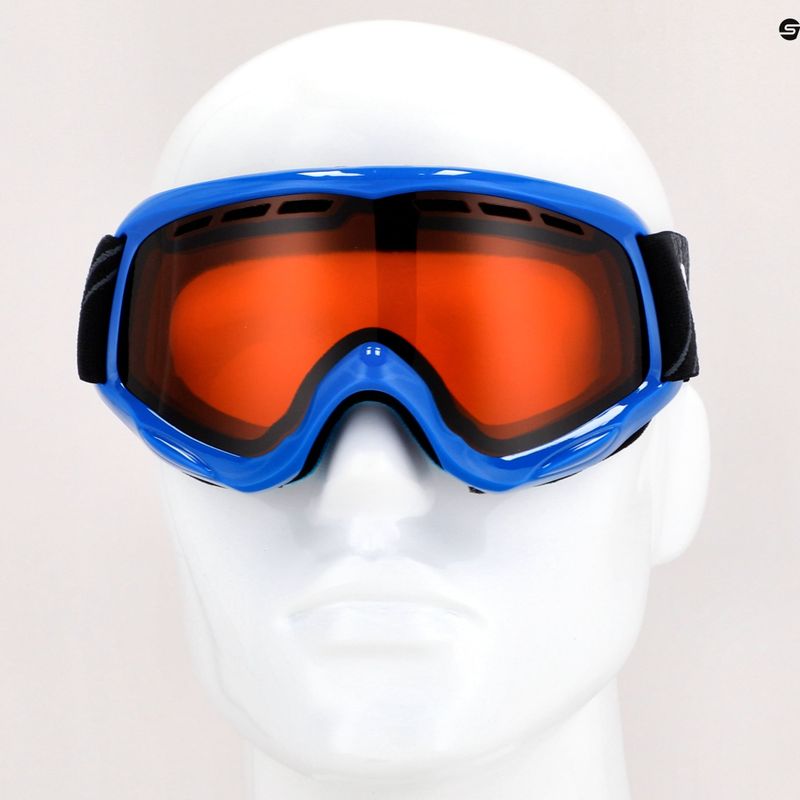 Gogle narciarskie dziecięce Salomon Juke Access Jr blue/standard tonic orange 11