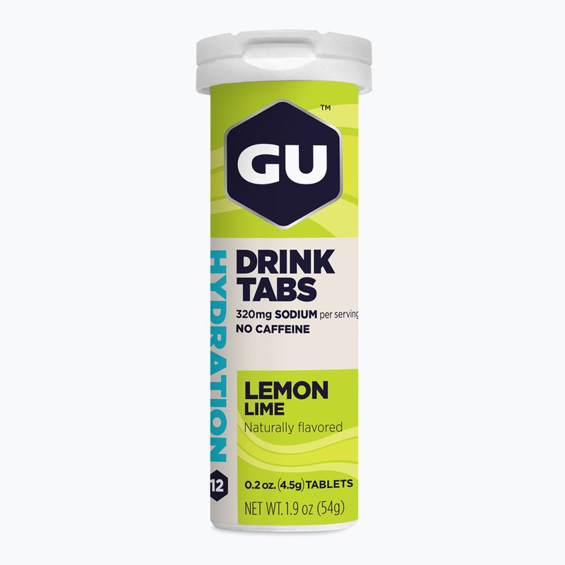 Napój izotoniczny GU Hydration Drink 12 tabs lemon/lime