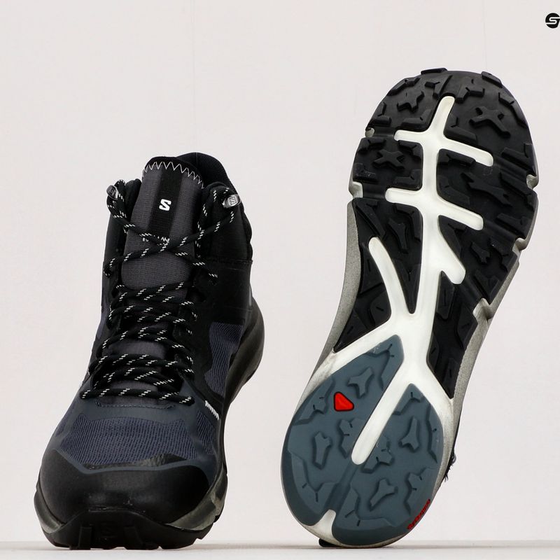 Buty turystycznemęskie Salomon Predict Hike Mid GTX ebony/black/stormy weather 17