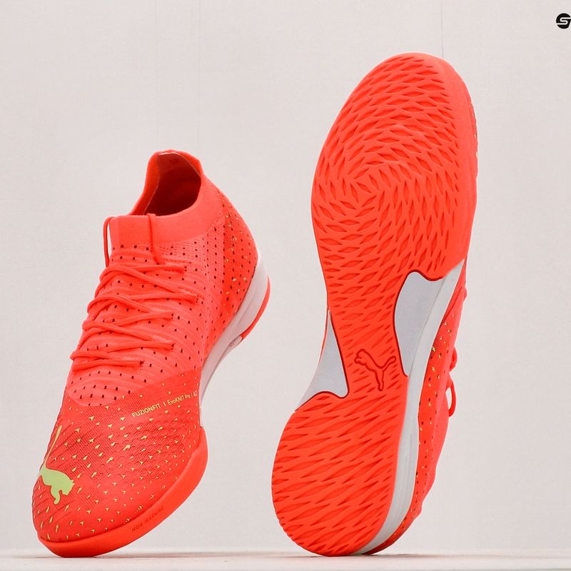 Buty piłkarskie męskie PUMA Future Z 3.4 IT fiery coral/fizzy light/puma black/salmon 10
